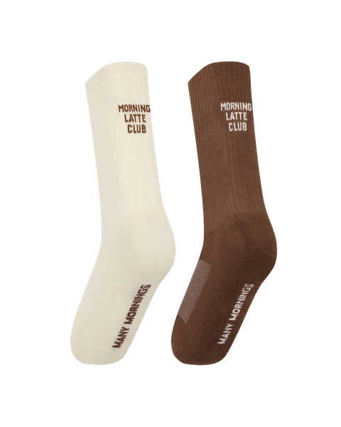 Many Mornings sokid LATTE CLUB 35-38