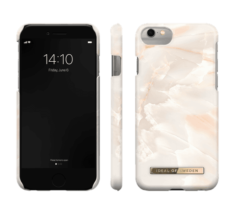 Fashion Case iPhone 8/7/6/6s/SE - Rose Pearl Marble