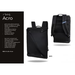Coolpack seljakott R-BAG - ACRO BLACK