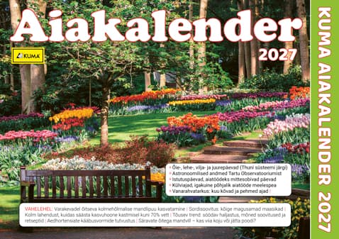 2027 Kuma Aiakalender