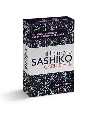 The Ultimate Sashiko Card Deck. Patterns, Techniques and Inspiration in 52 Cards