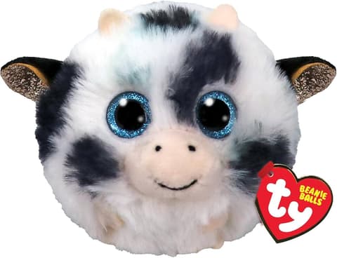 Pehme mänguloom TY MOOPHY - cow ball