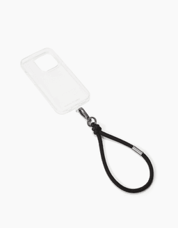 Cord Phone Wristlet Coal Black