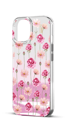Mirror Case iPhone 13/14/15/16E - Rose Blush Floral