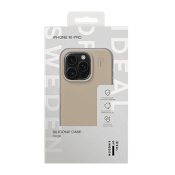 Silicone Case iPhone 16 Pro - Perfect Beige