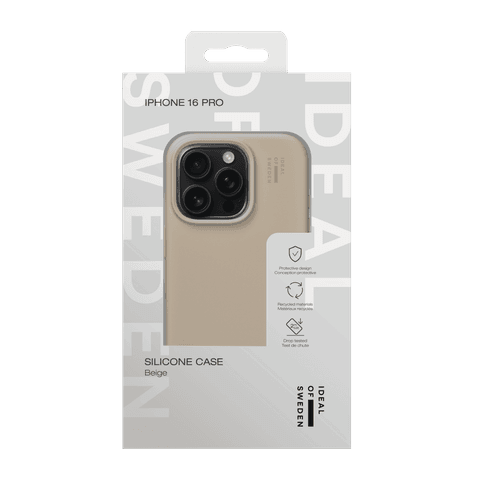 Silicone Case iPhone 16 Pro - Perfect Beige