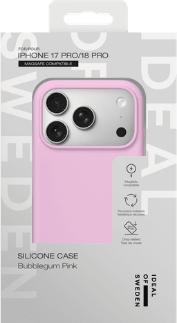 Silicone Case iPhone 17 Pro/18 Pro - Bubblegum Pink MagSafe