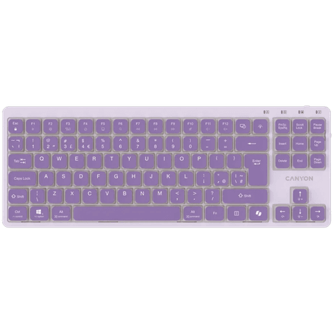 Canyon Mehaaniline Klaviatuur OnType 10, Lilla