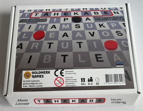 Lauamäng "Tähekabe"