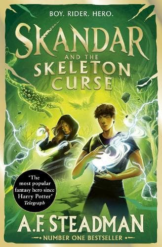 Skandar and the Skeleton Curse: GO ALL IN for the National Year of Reading with the penultimate book in the biggest fantasy adventure series since Harry Potter