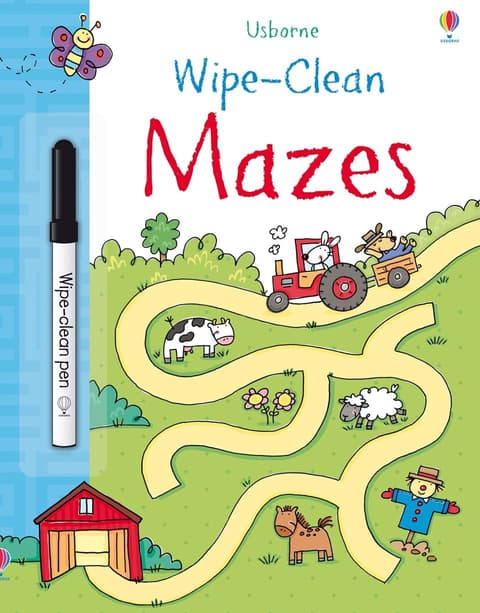 Wipe-Clean: Mazes