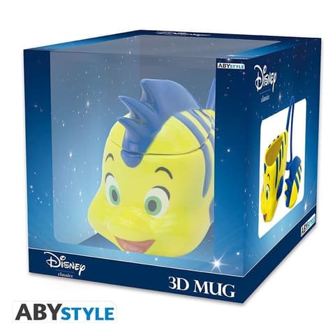 Kruus 3D DISNEY  Flounder The Little Mermaid