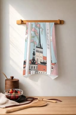 Köögirätik - vaade Tallinnale