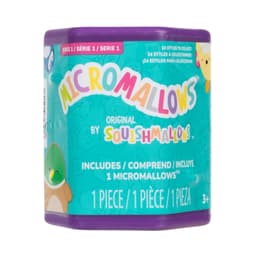 SQUISHMALLOWS Micromallows pehme tegelase üllatuspakk 6 cm
