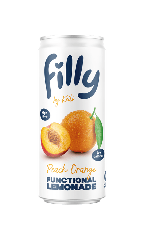 FILLY apelsini-virsiku funktsionaalne karastusjook 330 ml
