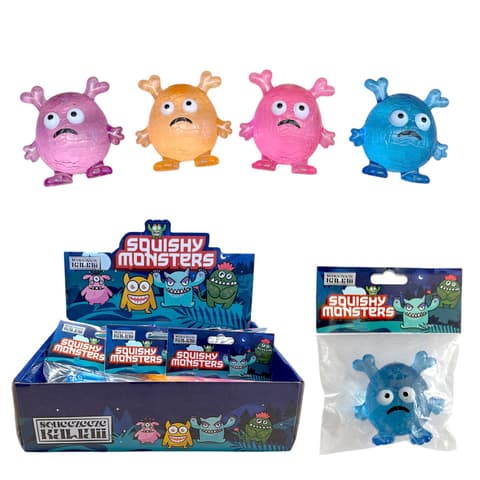 Mudimismänguasi Squishy Monster 4ass 1/12