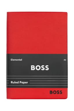 Märkmik A6 BOSS Essential Red, jooneline sisu