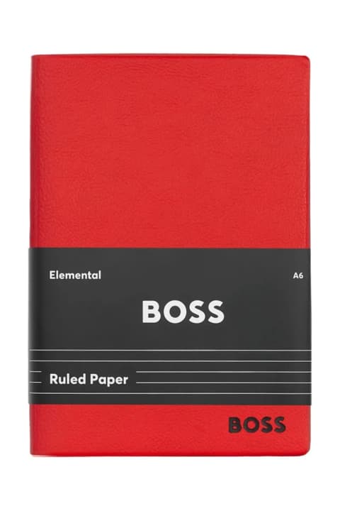 Märkmik A6 BOSS Essential Red, jooneline sisu