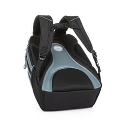 Seljakott OXY SPORT, must-hall, 32 x 15 x 46 cm, ergonoomiline