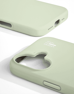 Silicone Case iPhone 16 - Sage Green