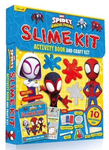 Marvel Spidey and his Amazing Friends: Slime Kit Activity Book and Craft Kit