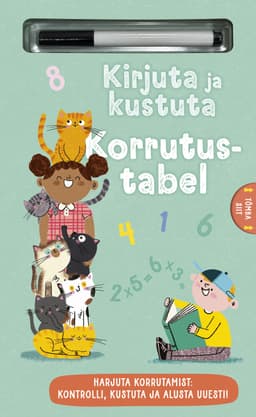 Kirjuta ja kustuta. Korrutustabel