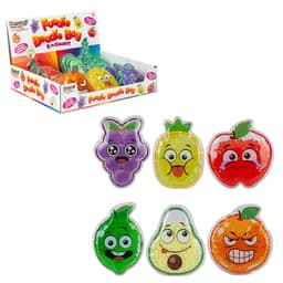 Mudimismänguasi puuvili sensory beadie bag