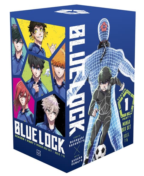 Blue Lock Season 1 Part 1 Manga Box Set - Blue Lock Manga Box Set