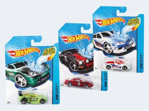 Mudelauto Hot Wheels värvimuutev assort