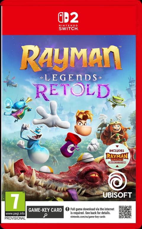 Switch 2 Rayman Legends Retold