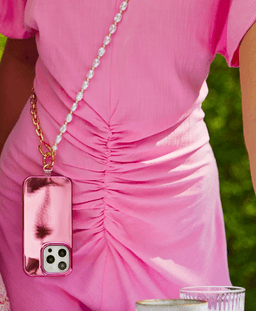 Necklace Phone Strap Limited Universal - Pearl