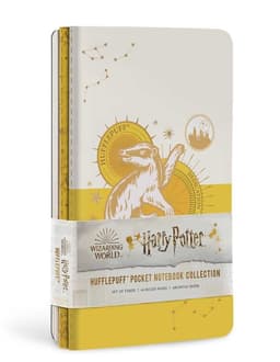 Harry Potter: Hufflepuff Constellation Sewn Pocket Notebook Collection: Set of 3