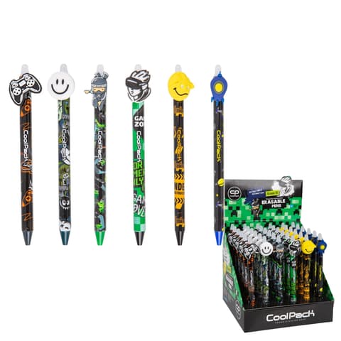 Colorino kustutatav tindipliiats, sinine, Boys mix