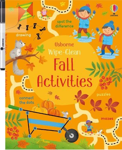 Wipe-Clean Fall Activities