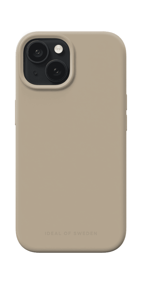 Silicone Case iPhone 13/14/15/16E - Perfect Beige