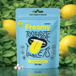 Fresmy sidrunimaitselised hambapesutabletid, 124 tk