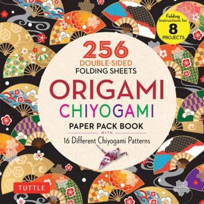 Origami Chiyogami Paper Pack Book: 256 Double-Sided Folding Sheets (Includes Instructions for 8 Models)