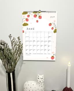 SEIK Tegude Kalender seinakalender 2026 – lillede lummuses (A3)