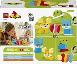 LEGO DUPLO Kolm ühes loomingulised armsad lemmikloomad