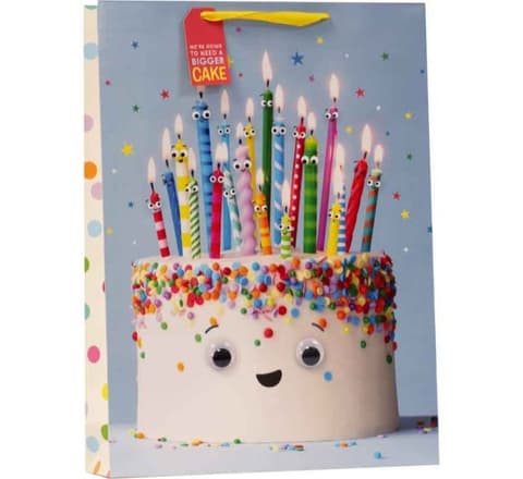 Kinkekott Cake Carnival XL bag.