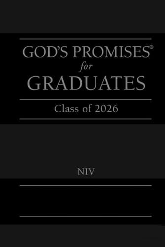 God's Promises for Graduates: Class of 2026 - Black NIV: New International Version
