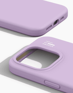 Silicone Case iPhone 15 Pro - Lavender Milk