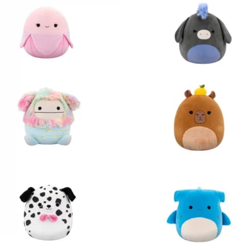 SQUISHMALLOWS Pehmed mänguasjad 30 cm assortii