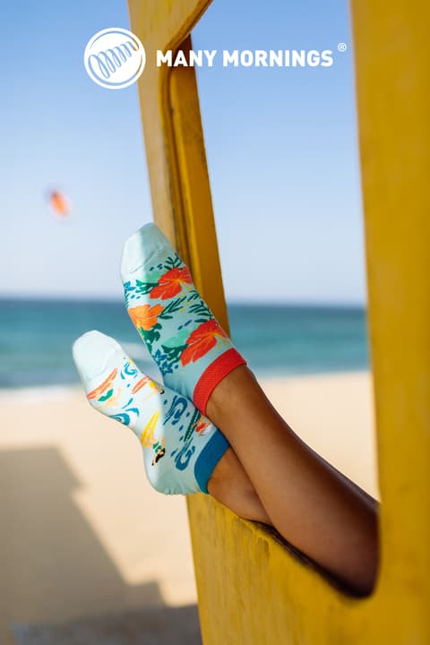 Many Mornings sokid ALOHA VIBES LOW-43-46