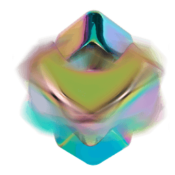 Bopster Spinner kuubik, Mitmevärviline metallik