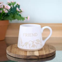 Kruus Cottage Garden Floral Friend, valge