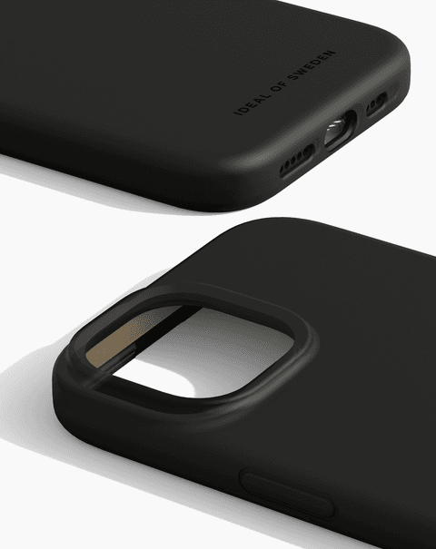 Silicone Case iPhone 13/14/15 Black