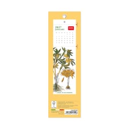 Legami 2027 Kalender/Järjehoidja 5,5x18 NATURE Herbarium