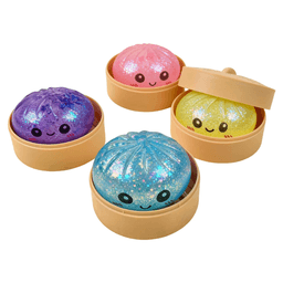 Mudimismänguasi Dumpling pelmeen, sädelev 10cm