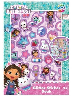 Gabby glitter sädelevate kleebiste raamat - A5 8 lehte                             